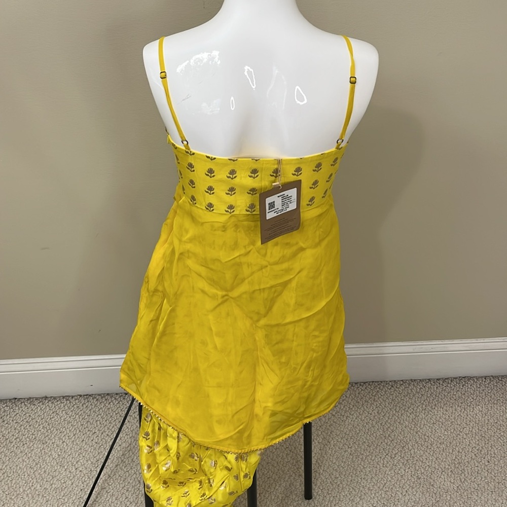 NWT House of Masaba Women's Yellow Designer Dhoti Set - Indian Ethnic - Picture 3 of 10